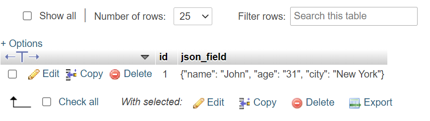 Extract values from JSON data using json_value() Sql – single query
