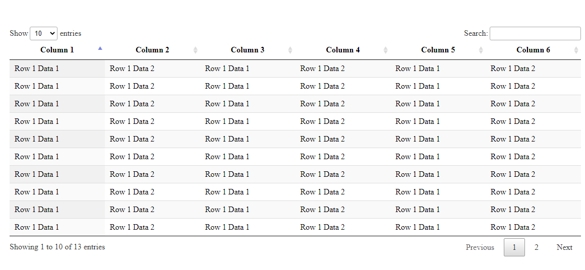 datatables-example-with-php-and-pdo-mysql